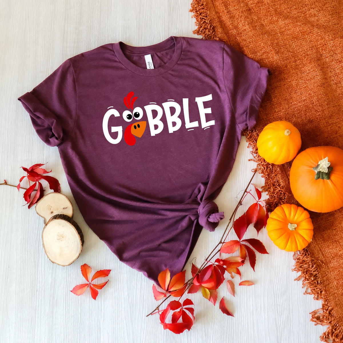Gobble Thanksgiving Shirt: Family Dinner Tee