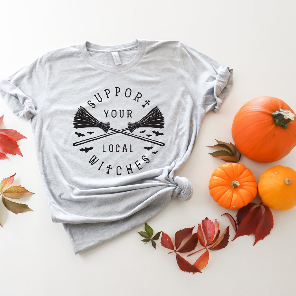 Support Local Witches Shirt: Magic Halloween Tee