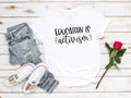 Education Is Activism T-Shirt: Teacher Support Tee
