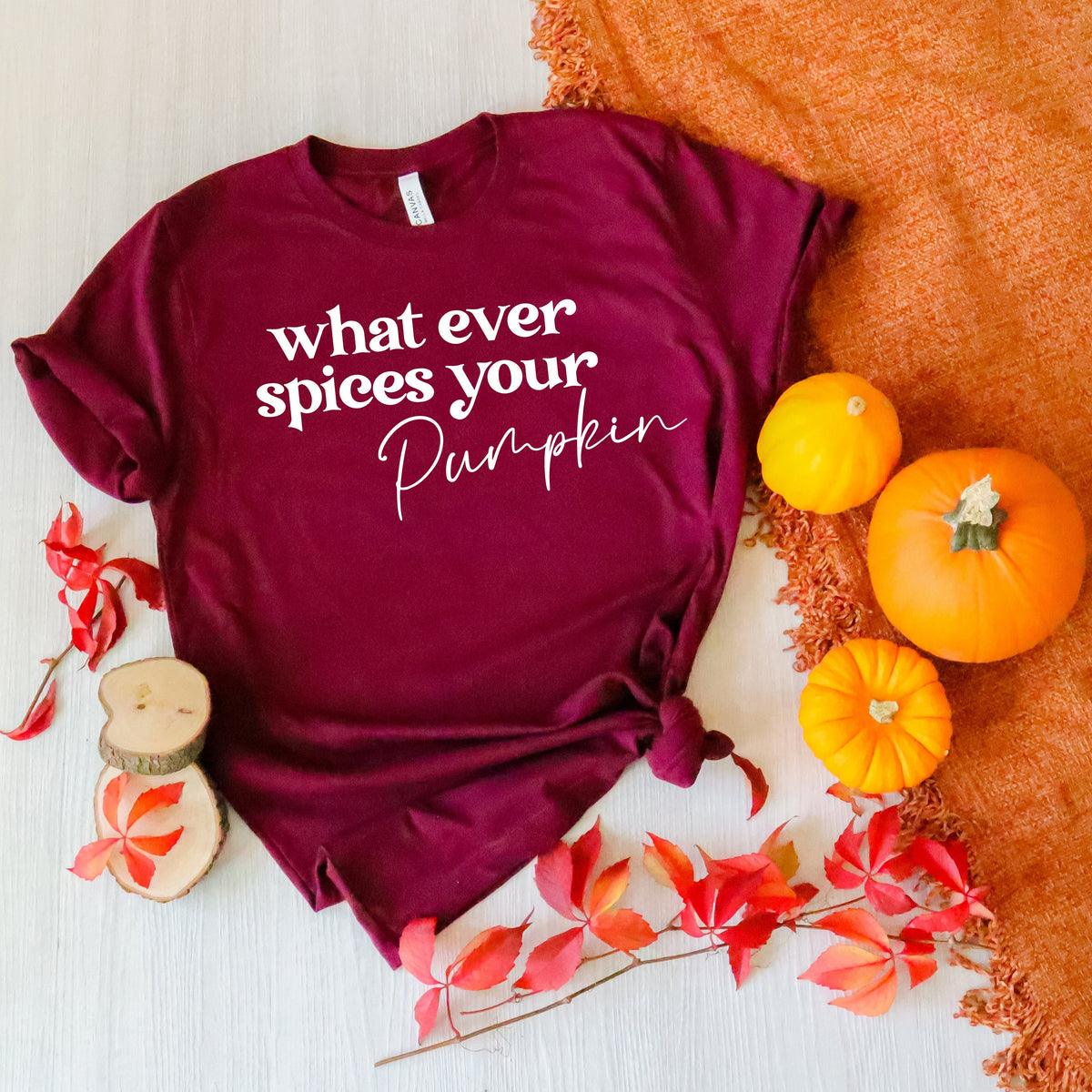 Whatever Spices Your Pumpkin Shirt: Thanksgiving Halloween Fall Shirt