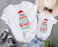 Dear Santa It’s My Sister’s Fault Christmas Shirt: Family Outfit Tee