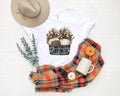 Pumpkin Farm Fresh Graphic Tee - Fall Women's Shirt