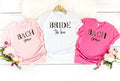 Bride To Be Shirt: Bachelorette Party Crew Shirts