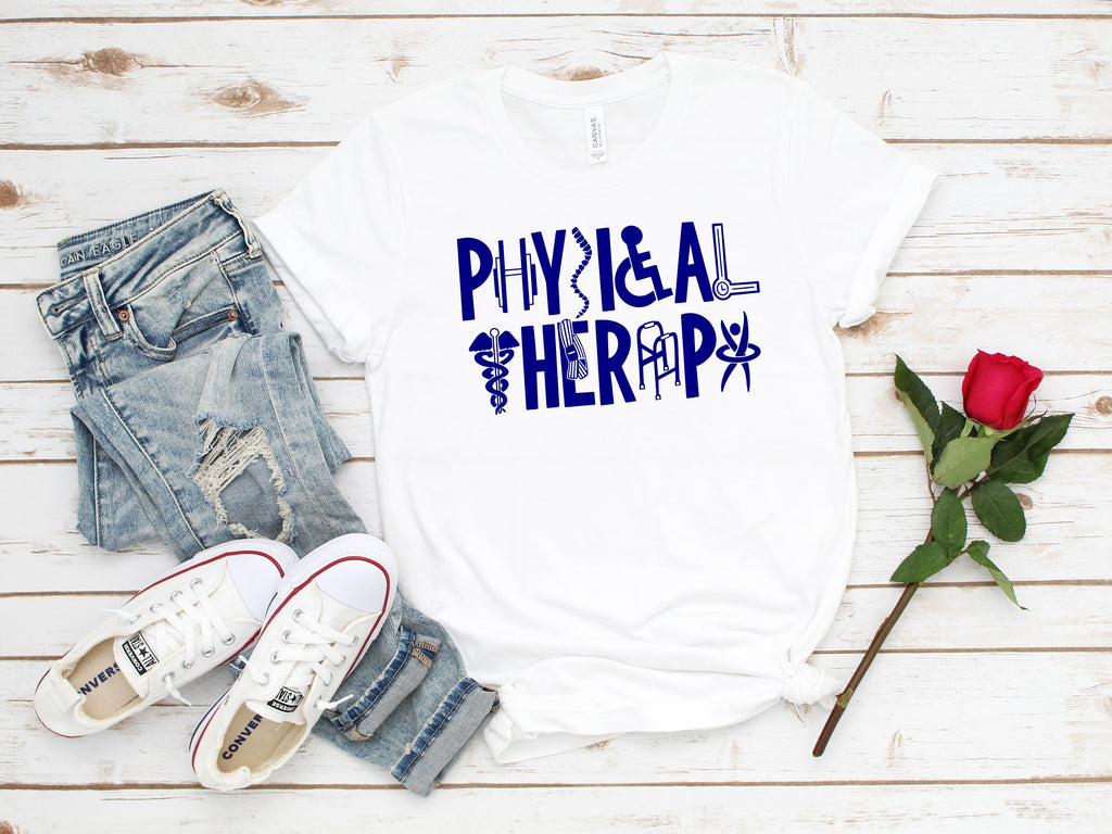 Physical Therapy Shirt, Gift for PT Therapists