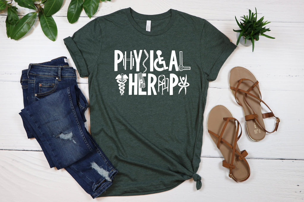 Physical Therapy Shirt, Gift for PT Therapists