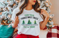 Farm Fresh Christmas Trees T-Shirt: Red Truck Family Tee