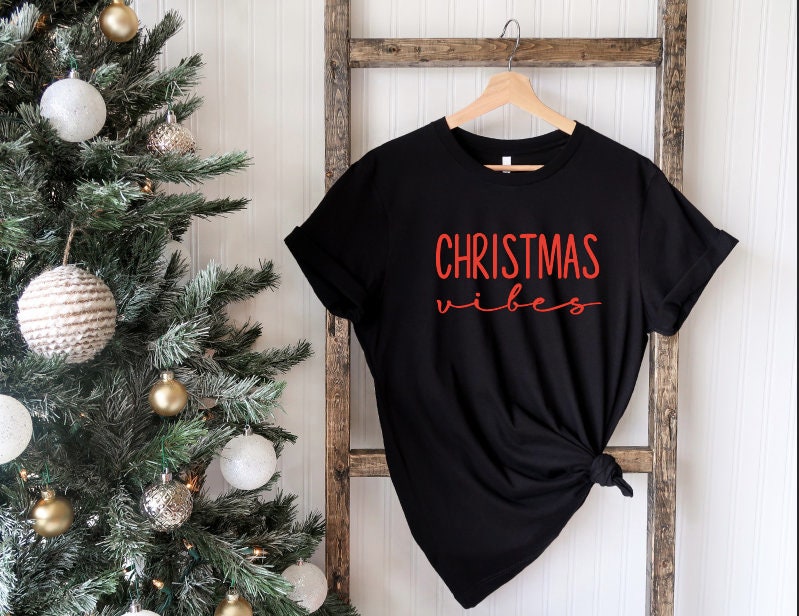 Christmas Vibes Shirt, Farm Animal Holiday Tee