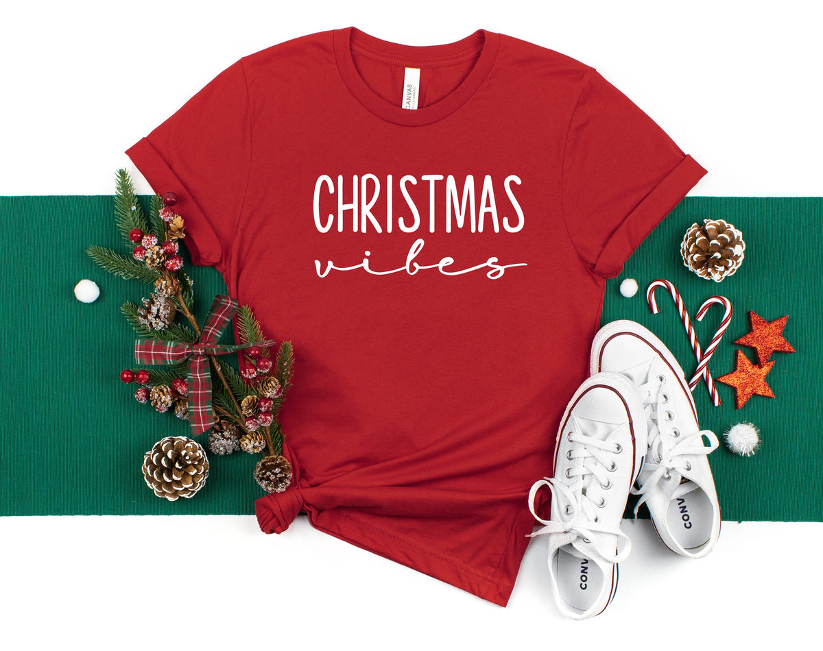 Christmas Vibes Shirt, Farm Animal Holiday Tee
