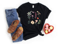 Wildflower T-shirt: Floral Graphic Tee, Nature Lover Gift