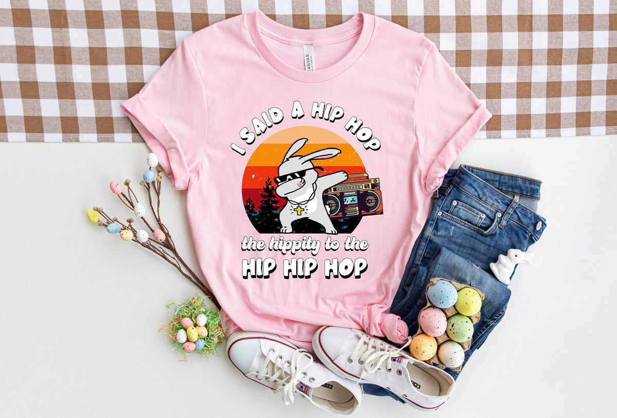 Hip Hop Easter Bunny Shirt: Funny Easter Gift