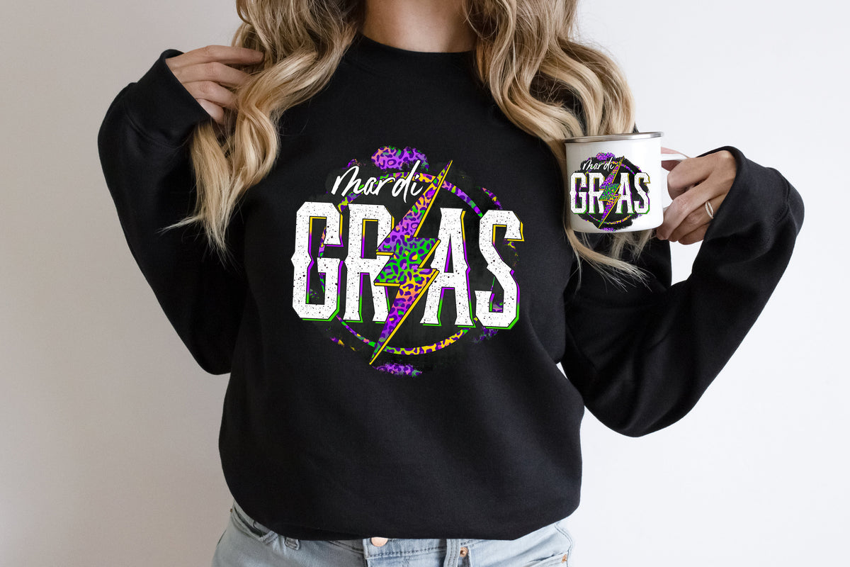 Mardi Gras Sweatshirt: Funny Carnival Lover Shirt, NOLA Attire