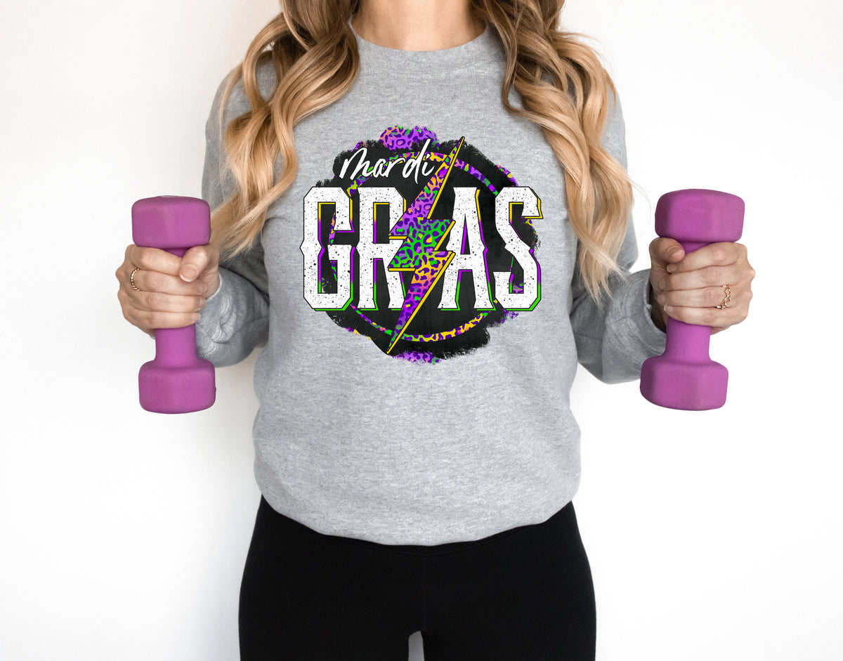 Mardi Gras Sweatshirt: Funny Carnival Lover Shirt, NOLA Attire
