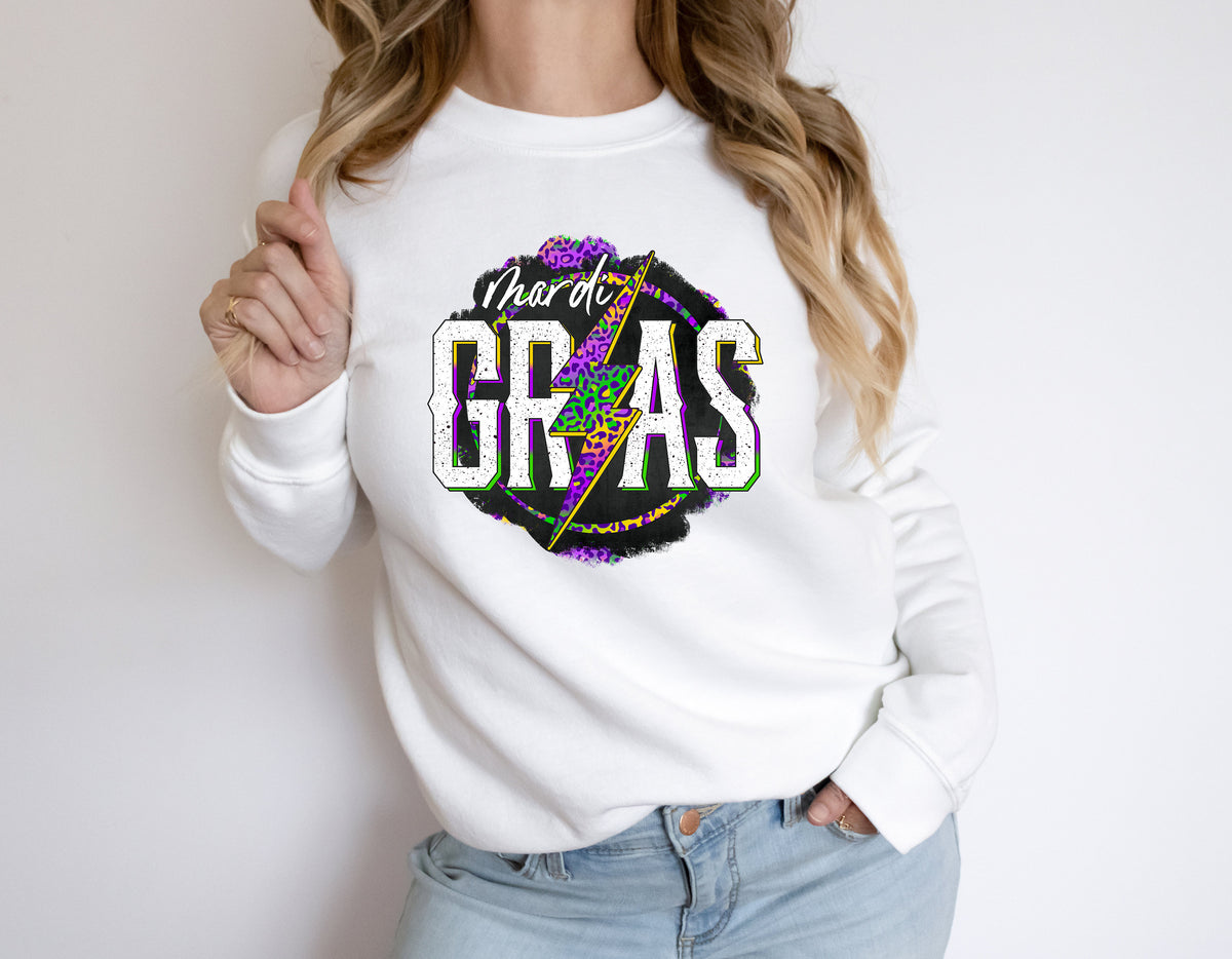 Mardi Gras Sweatshirt: Funny Carnival Lover Shirt, NOLA Attire