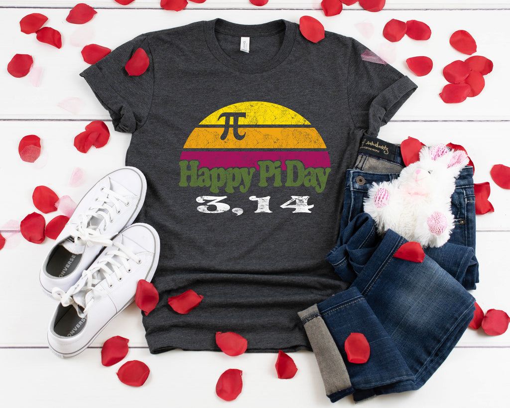Happy Pi Day Shirt, Math Teacher Gift, Cotton Tee
