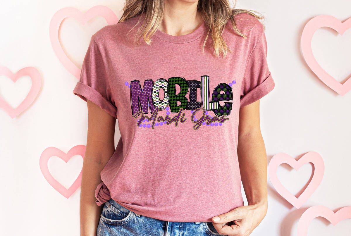 Louisiana Mardi Gras Shirt: Saints Fleur de Lis Tee