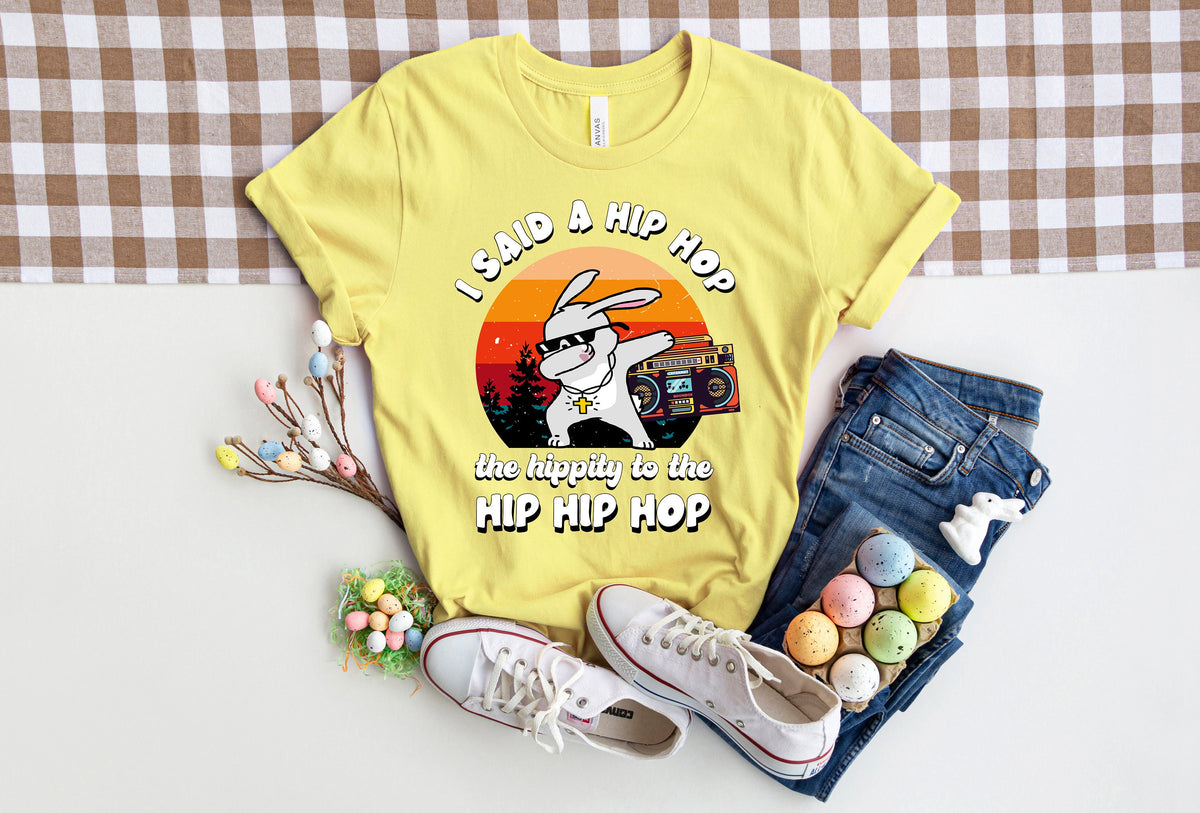 Hip Hop Easter Bunny Shirt: Funny Easter Gift