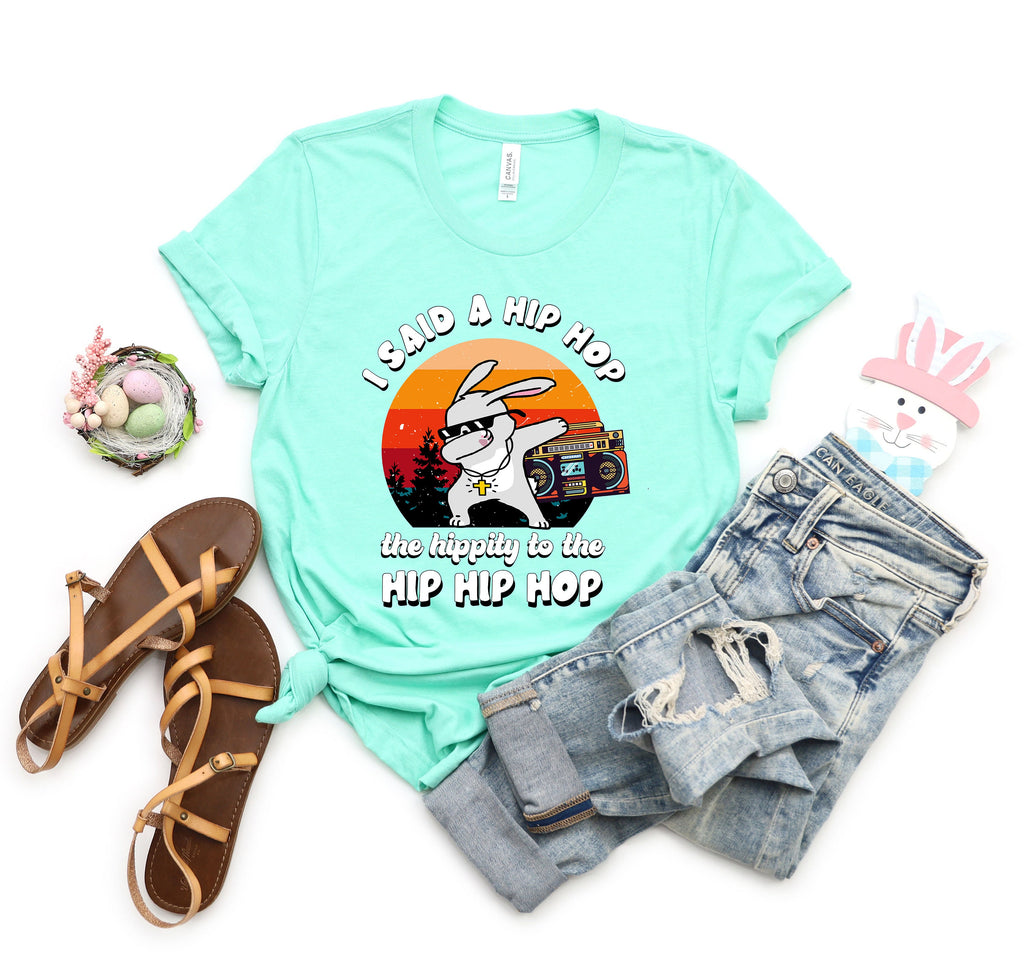 Hip Hop Easter Bunny Shirt: Funny Easter Gift