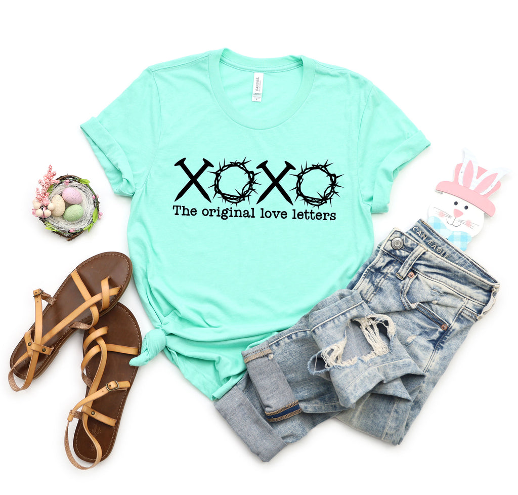 XOXO Jesus Shirt: The Original Love Letters, Christian Faith Tee