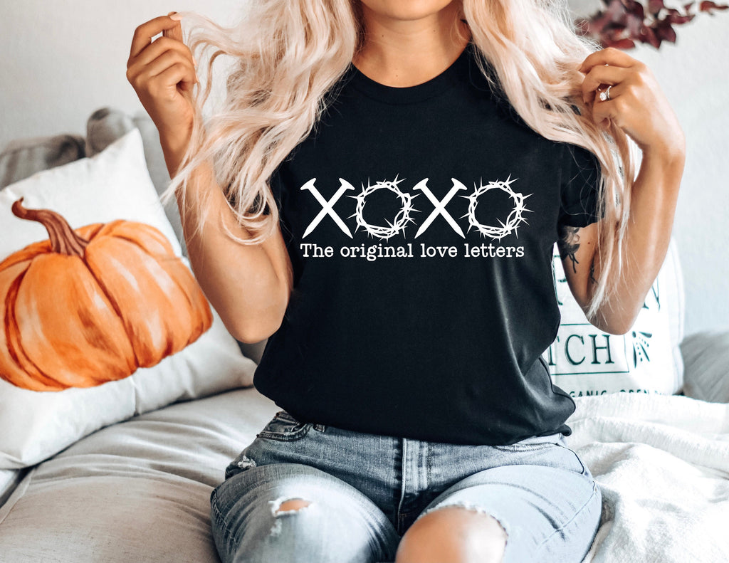 XOXO Jesus Shirt: The Original Love Letters, Christian Faith Tee