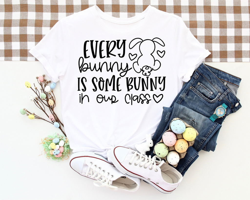 Teacher Easter Shirt, Every Bunny Is Some Bunny Tee