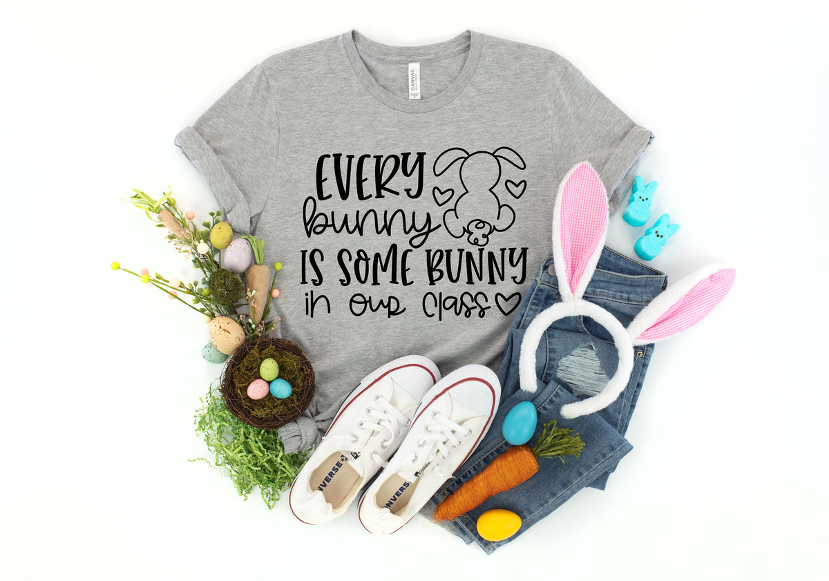 Teacher Easter Shirt, Every Bunny Is Some Bunny Tee