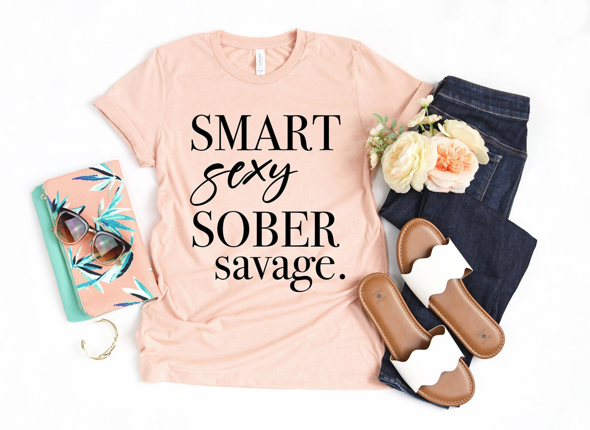 Sober AF Shirt: Sobriety Gift, Narcotics Anonymous, Recovery Tee
