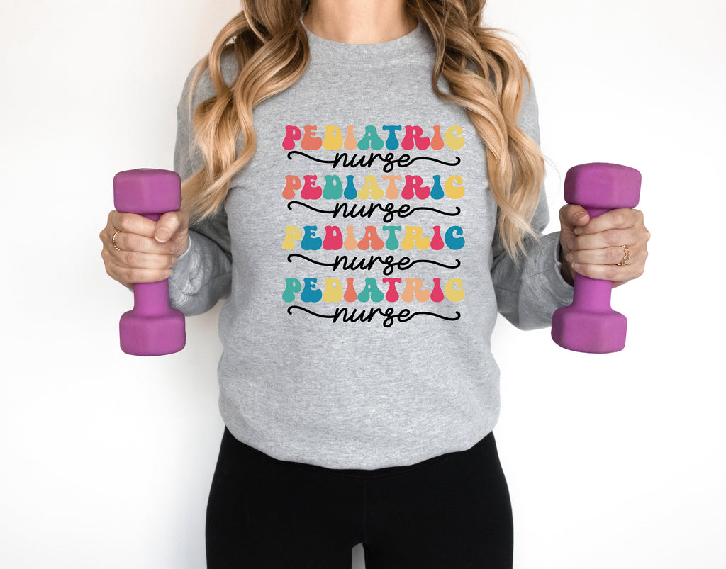 Pediatric Nurse Shirt: Retro Peds Nurse Appreciation Gift