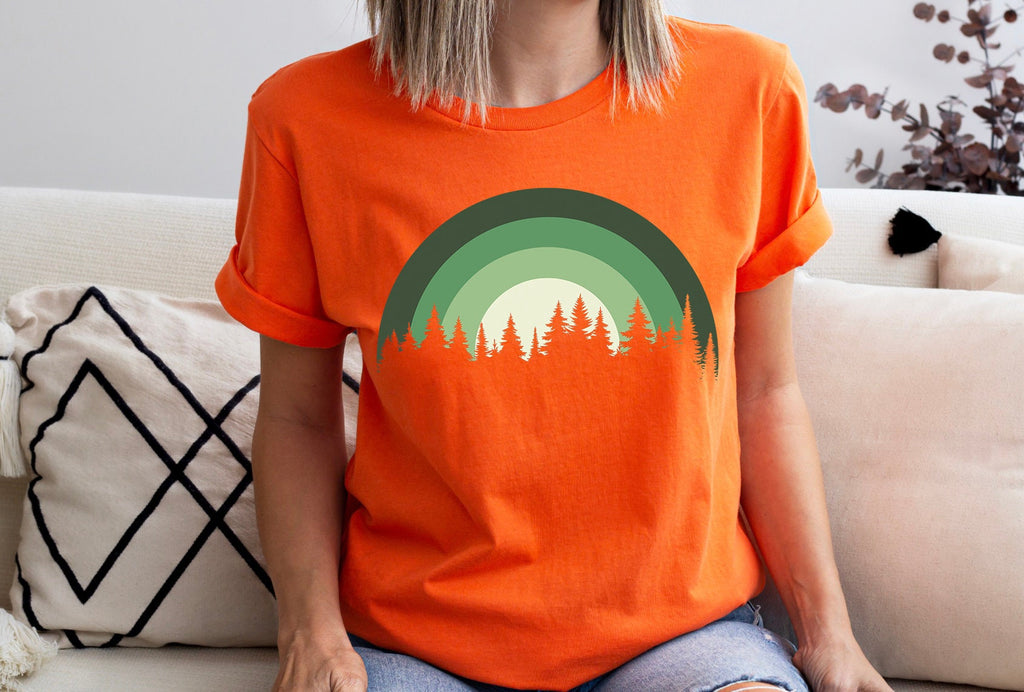 Forest Graphic T-Shirt: Adventure Awaits, Nature Tee