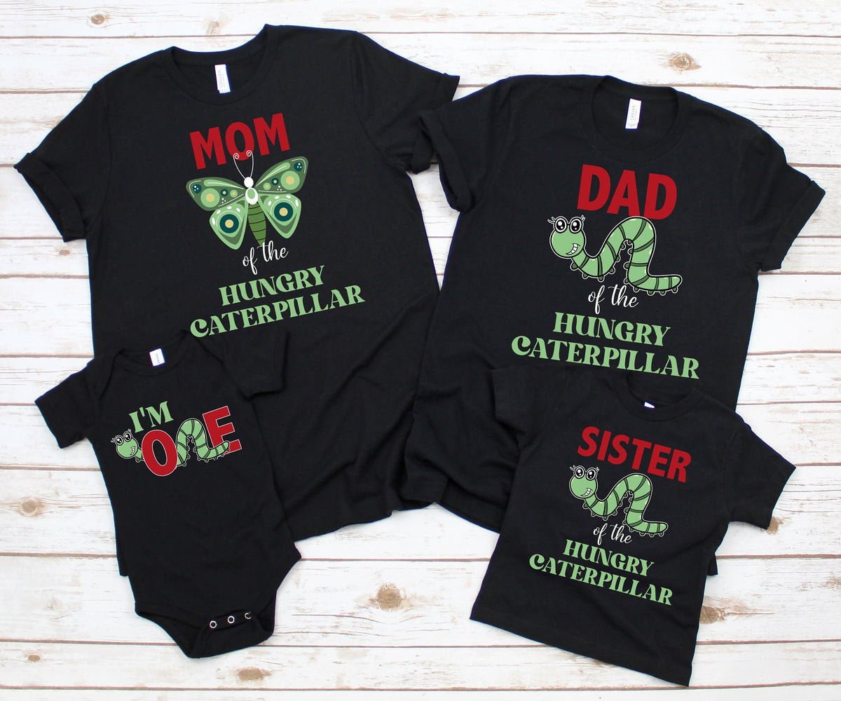 Hungry Caterpillar Family Shirts: Birthday Party Tee