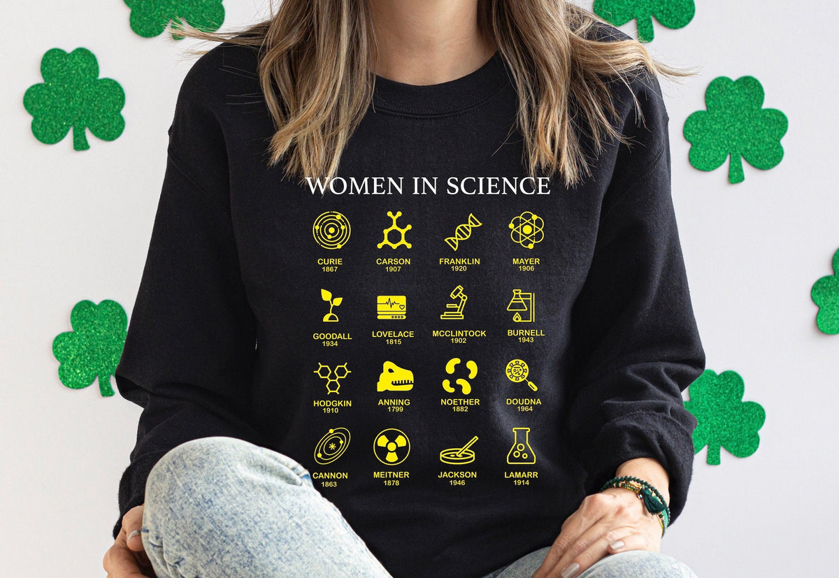 Women in Science T-shirt: Chemist, Biologist, Physicist Gift