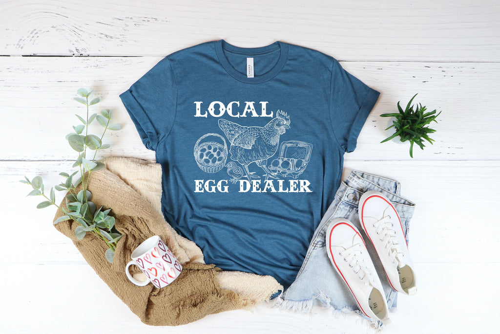 Local Egg Dealer Sweatshirt: Trendy Chicken Mom Shirt