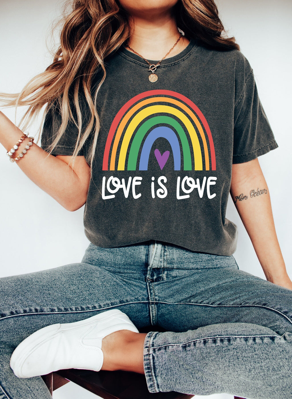 Love is Love Shirt: Pride LGBTQ Rainbow Tee