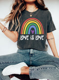 Love is Love Shirt: Pride LGBTQ Rainbow Tee