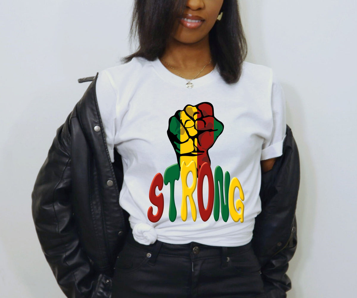 Juneteenth Strong T-Shirt: Black History BLM Shirt