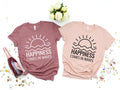 Happiness Comes in Waves Shirt: Summer Vacation Tee