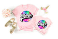 Tie Dye Mama Mini Matching Shirts: Mother Daughter Gift
