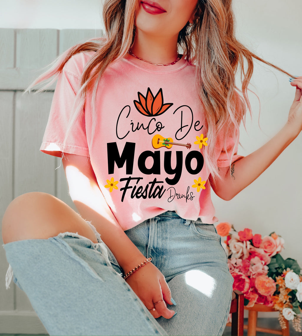 Cinco De Mayo Fiesta T-Shirt: Mexican Festival Gift