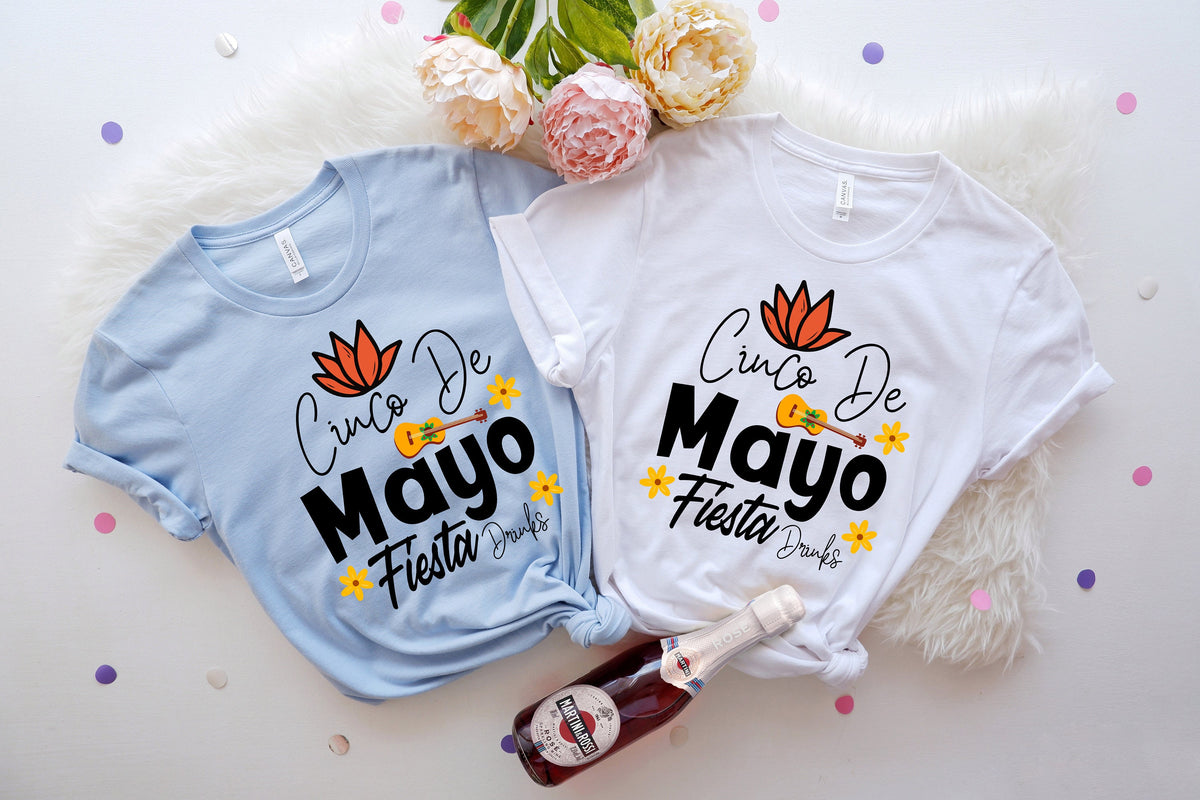 Cinco De Mayo Fiesta T-Shirt: Mexican Festival Gift