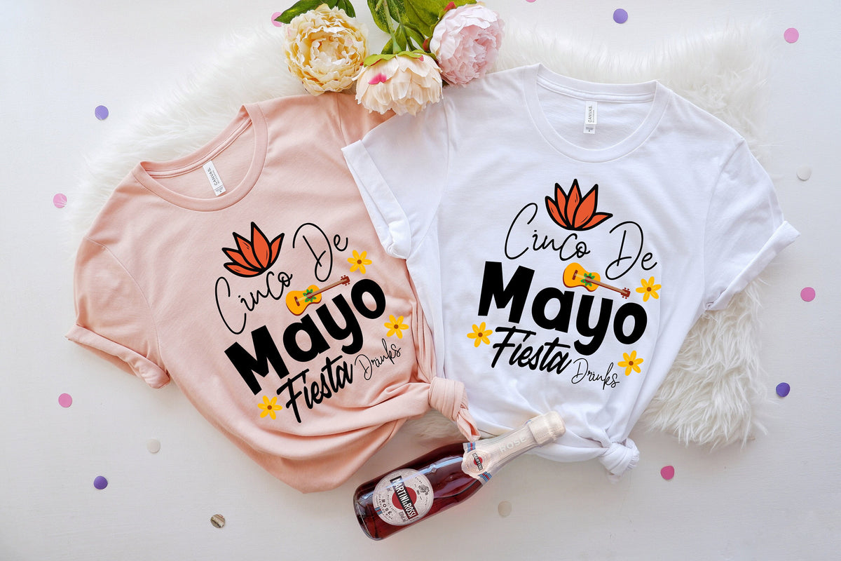 Cinco De Mayo Fiesta T-Shirt: Mexican Festival Gift