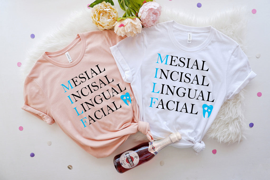 MILF Dental Hygienist T-Shirt, Funny Dentistry Student Tee