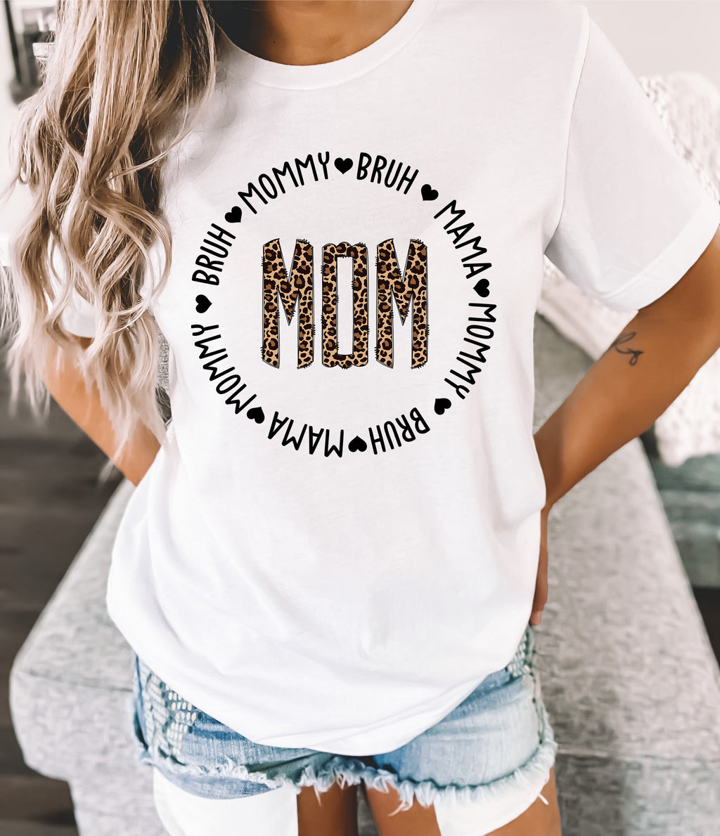 Retro Mama Bruh Shirt: Vintage Mother's Day Tee
