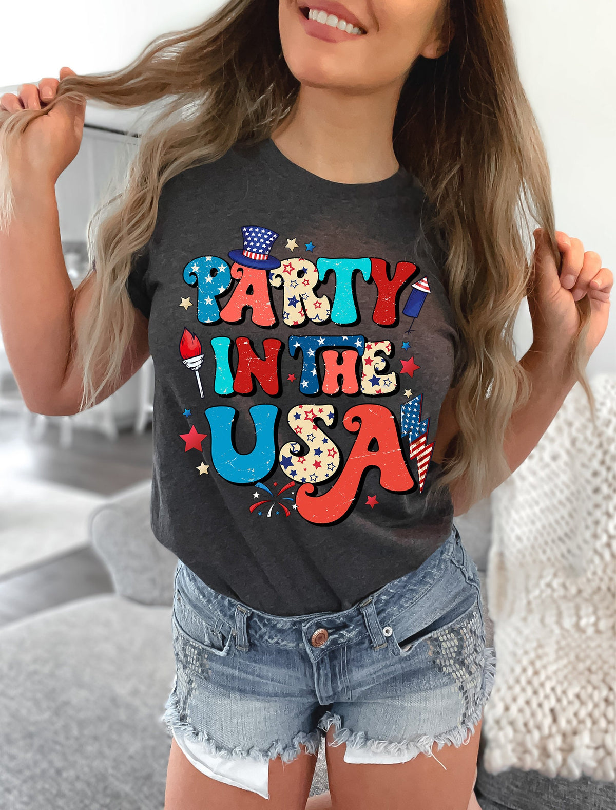 Party In The USA Shirt: 4th of July Patriotic Tee