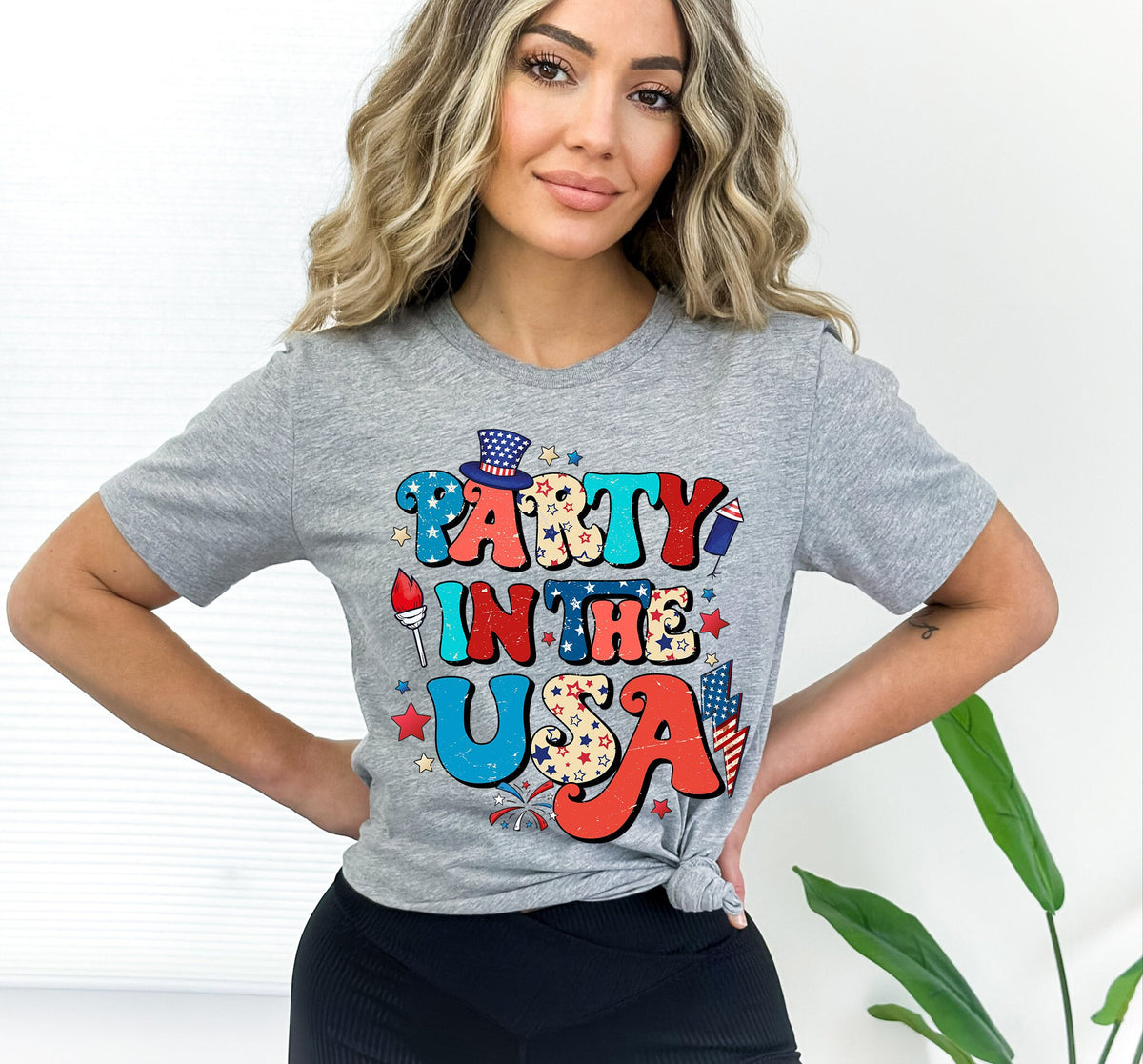 Party In The USA Shirt: 4th of July Patriotic Tee