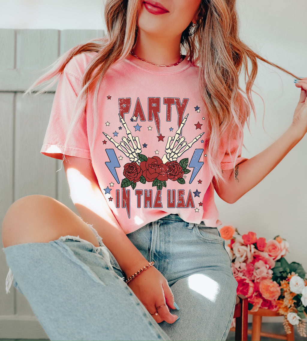 American Flag T-Shirt: Patriotic 4th of July USA Tee