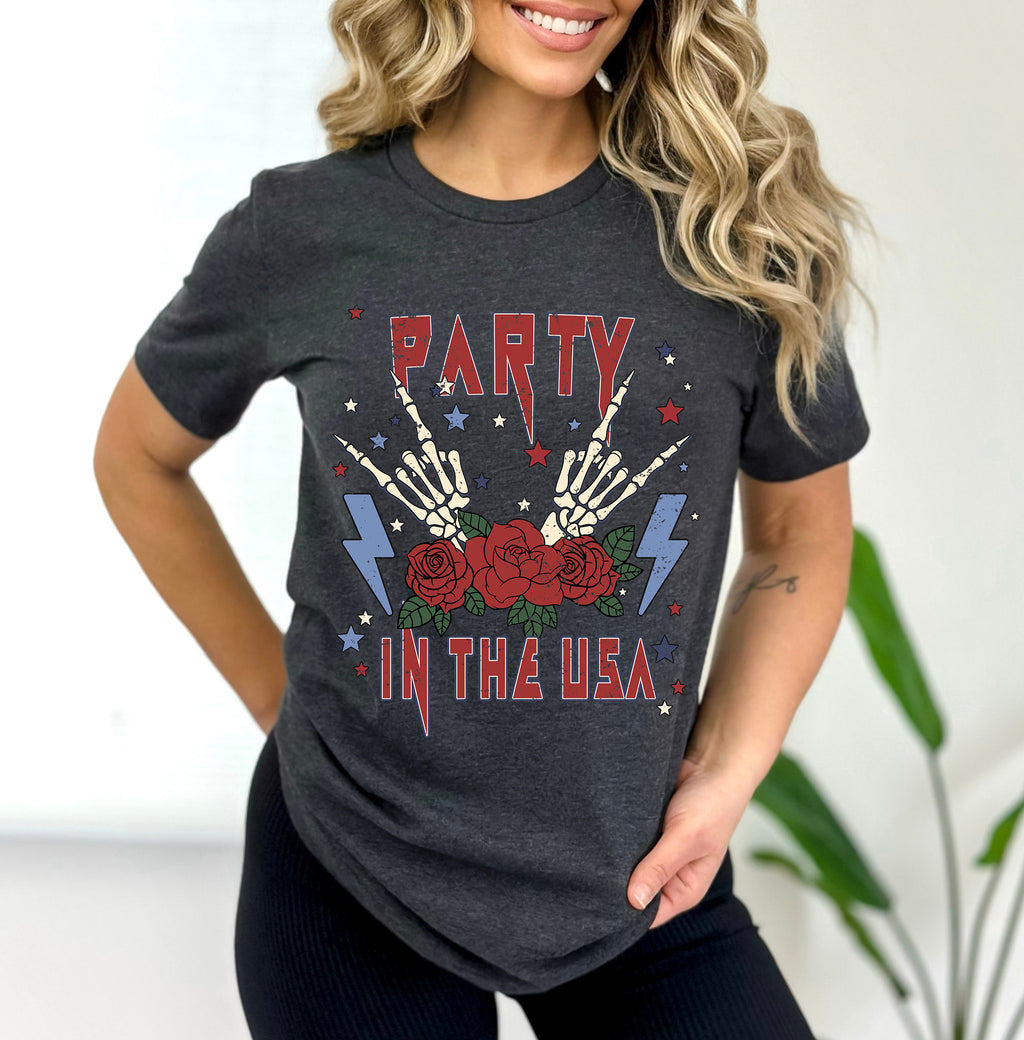 American Flag T-Shirt: Patriotic 4th of July USA Tee