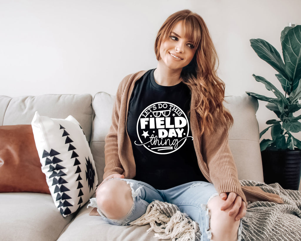 School Field Day Shirt: Teacher Life, Fun Day Tee