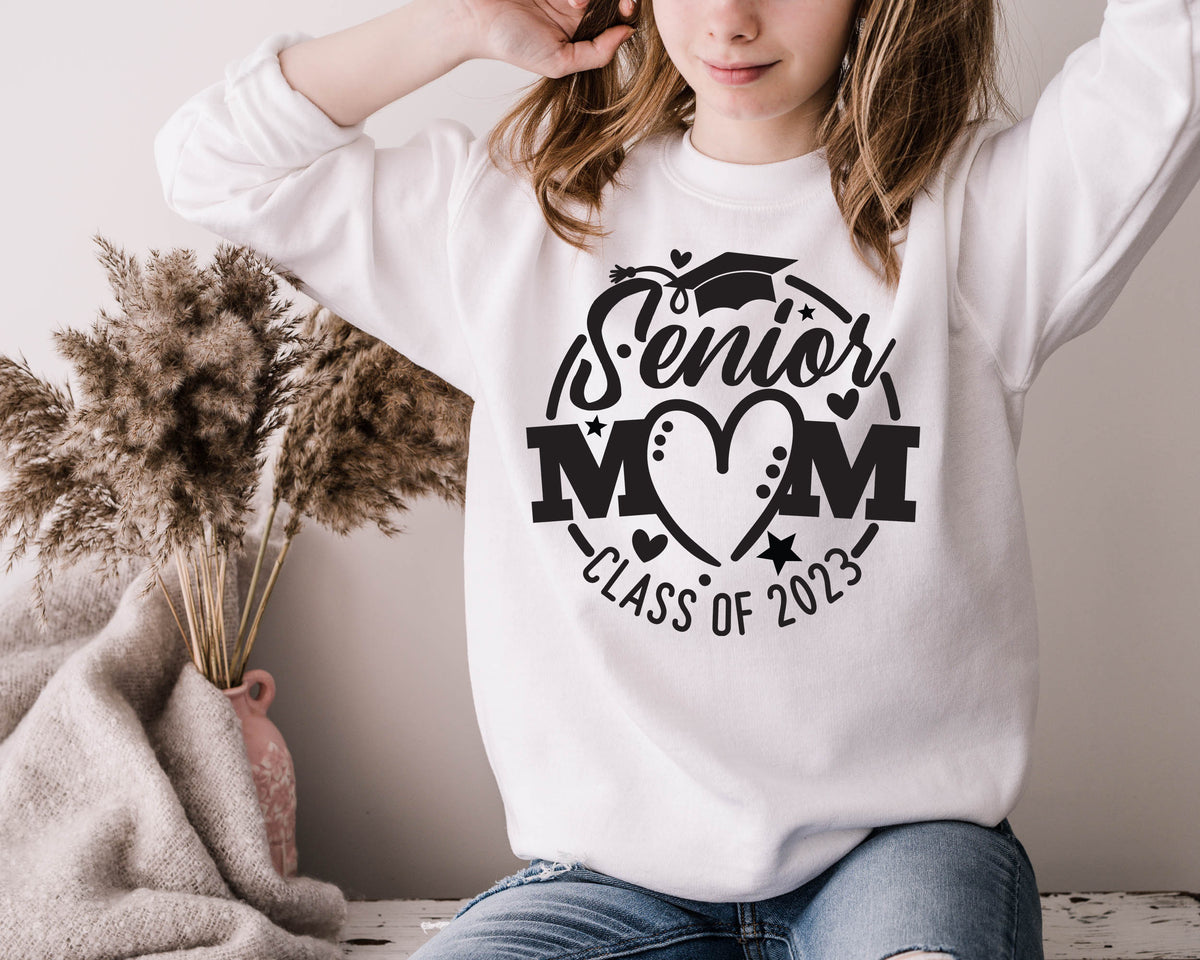 Senior Mom 2023 Shirt: Graduation Family Gift