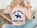 Make America Cowboy Again T-Shirt: Western Rodeo Tee