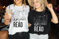 Let's Read T-Shirt: Book Lover Gift, Librarian Tee