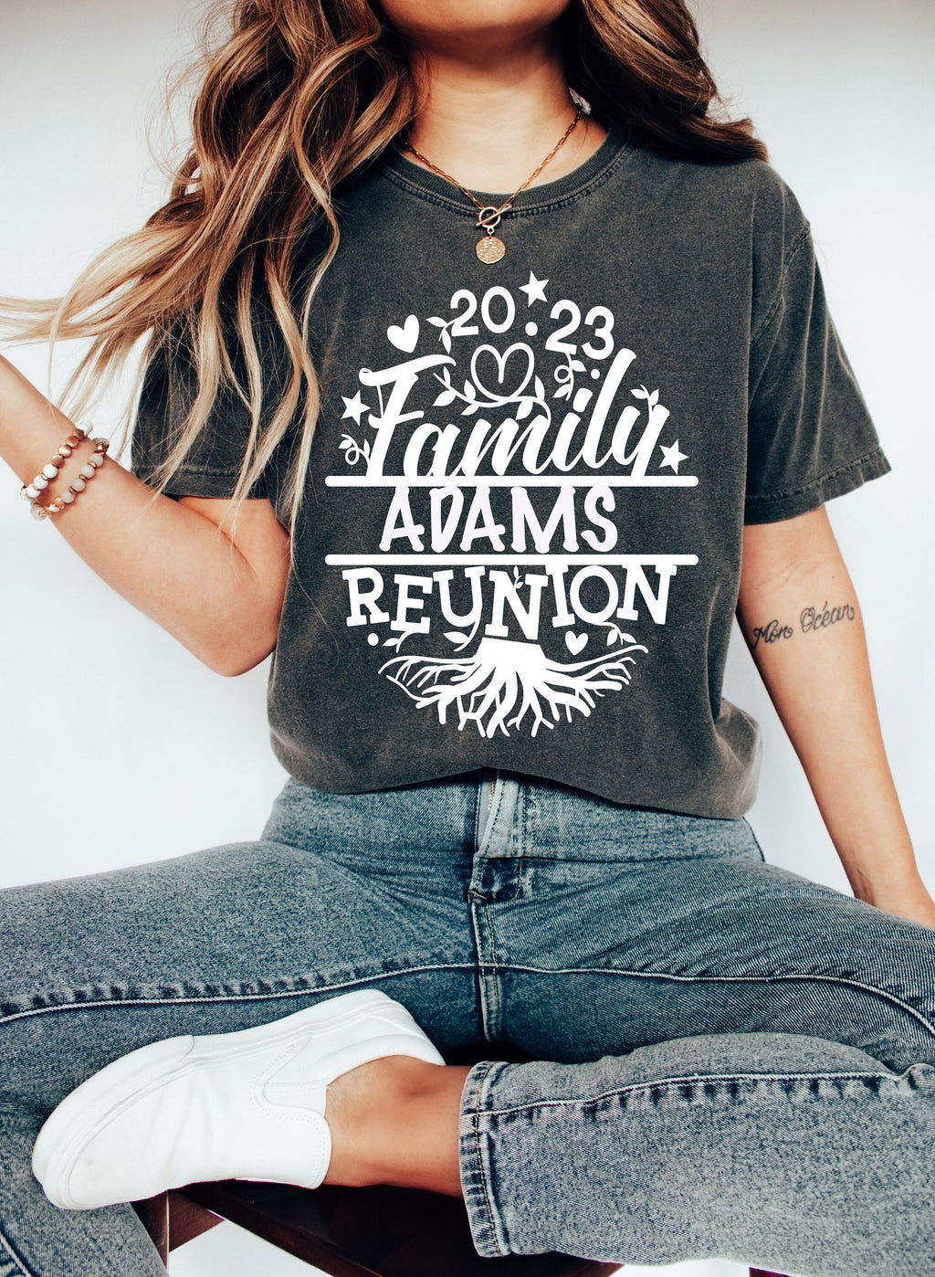 Custom Family Reunion Shirt: Personalized Name, Roots Run Deep